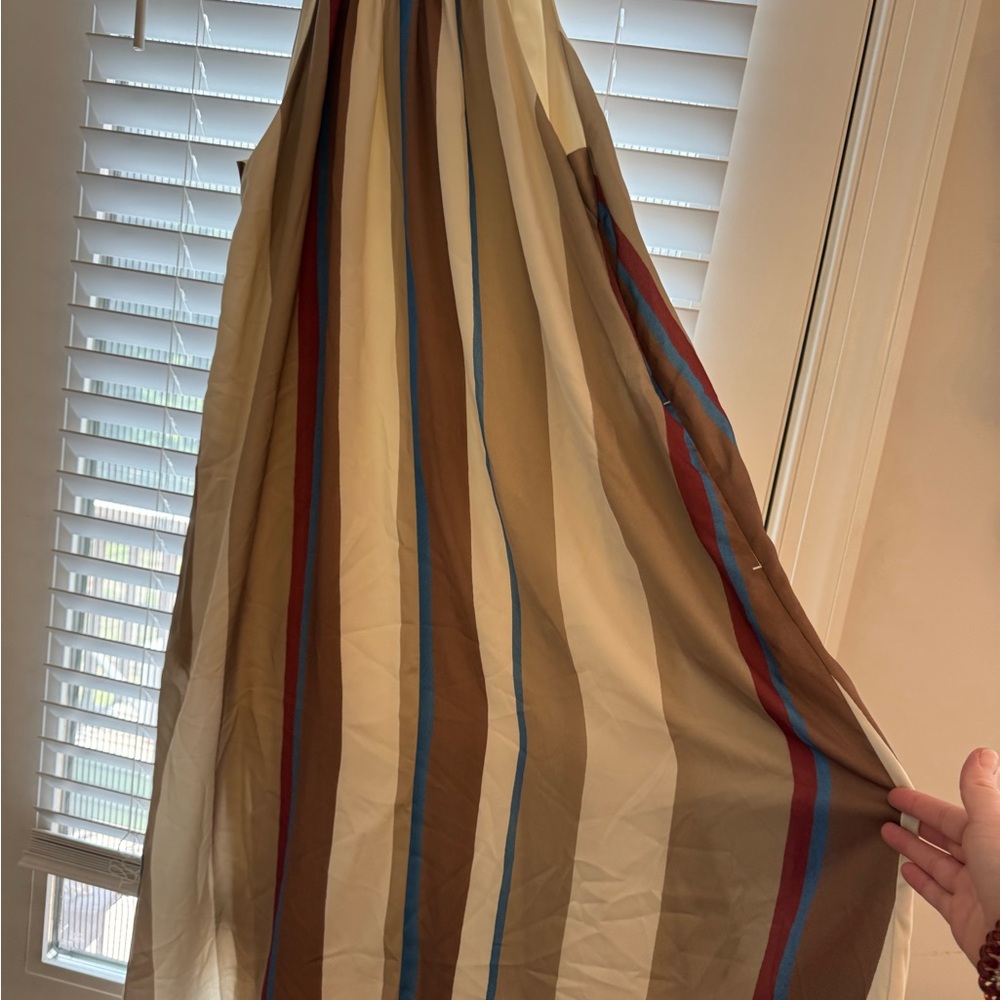 Source Unknown Multicolor Striped Dress - image 1